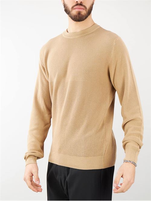 Crew neck sweater with cotton stitch mix Manuel Ritz MANUEL RITZ | Sweater | 3632M50424344023